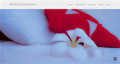 Desktop Screenshot of gagaaddarahotel.com
